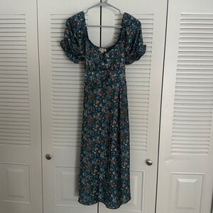 Floral Print Women's Dress